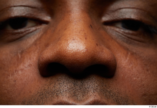 HD Face Skin Najeem Bonner face lips nose skin pores…